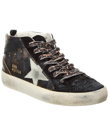 Golden Goose Midstar Leather & Suede Sneaker