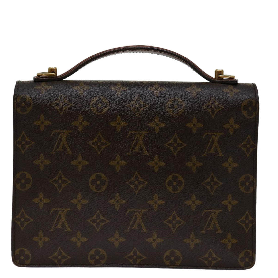 Louis Vuitton Monceau  Canvas Shoulder Bag