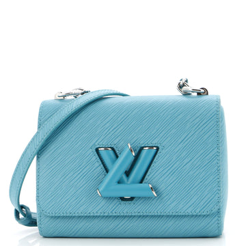 Braided Chain Twist Bag  Leather MM