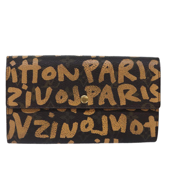 Louis Vuitton Sarah  Canvas Wallet