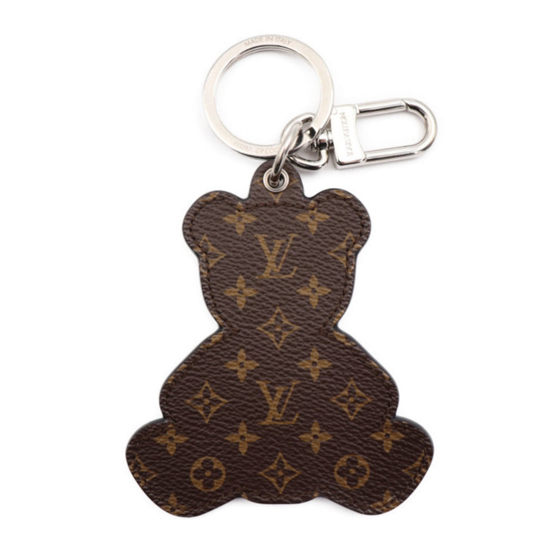 Louis Vuitton  Leather Monogram Keyring