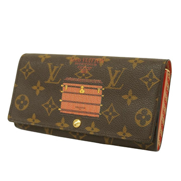 Louis Vuitton Portefeuille Sarah  Canvas Wallet