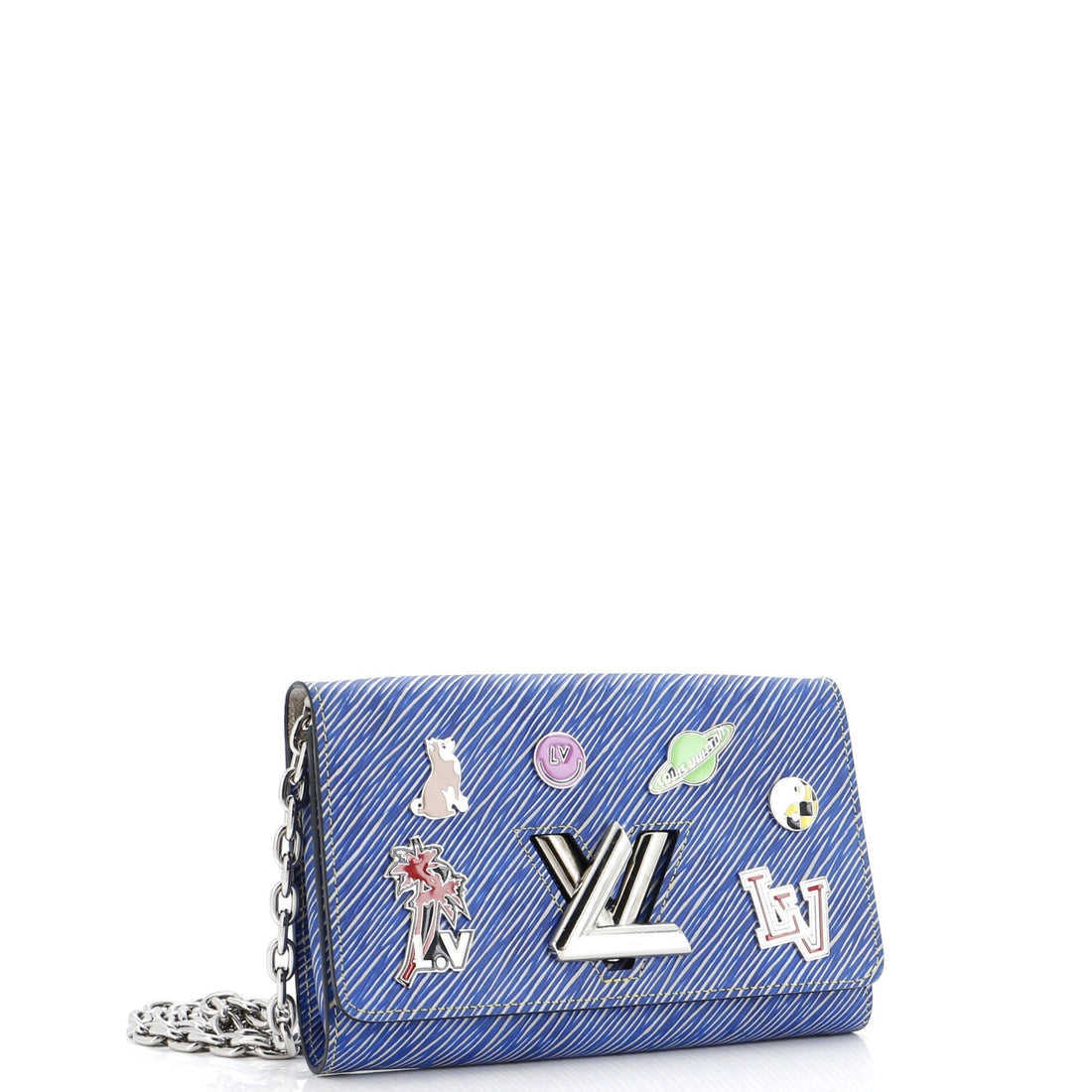 Twist Chain Wallet Limited Edition Pin Embellished Epi Leather
