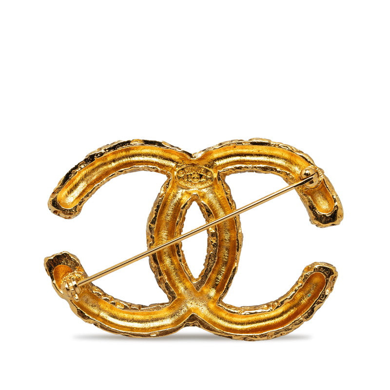 Chanel   Cocono mark Rage Brochure Gold   Chanel