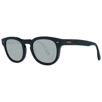 Zegna Couture Black Men Men's Sunglasses