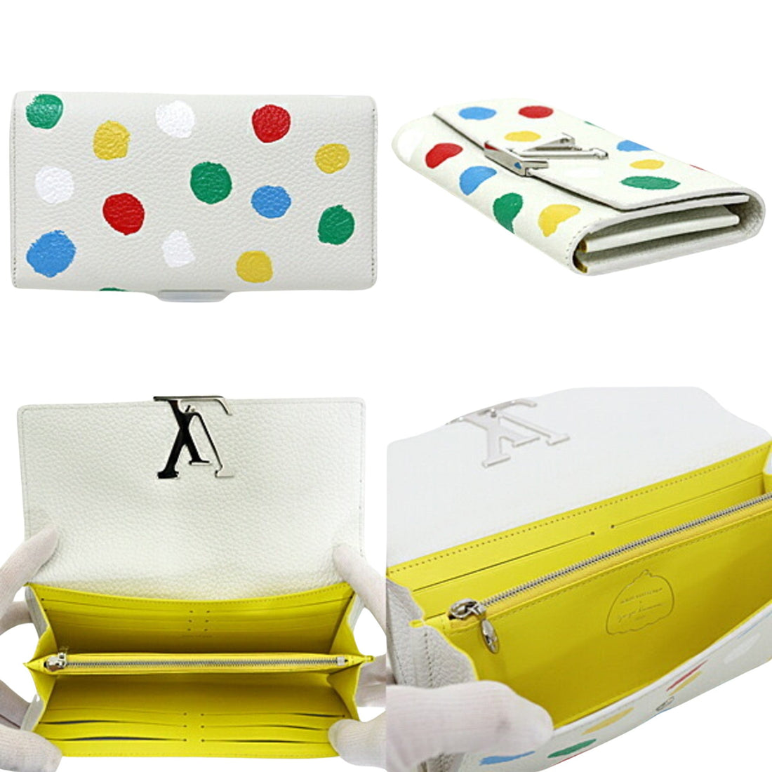 Louis Vuitton Capucines  Leather Wallet