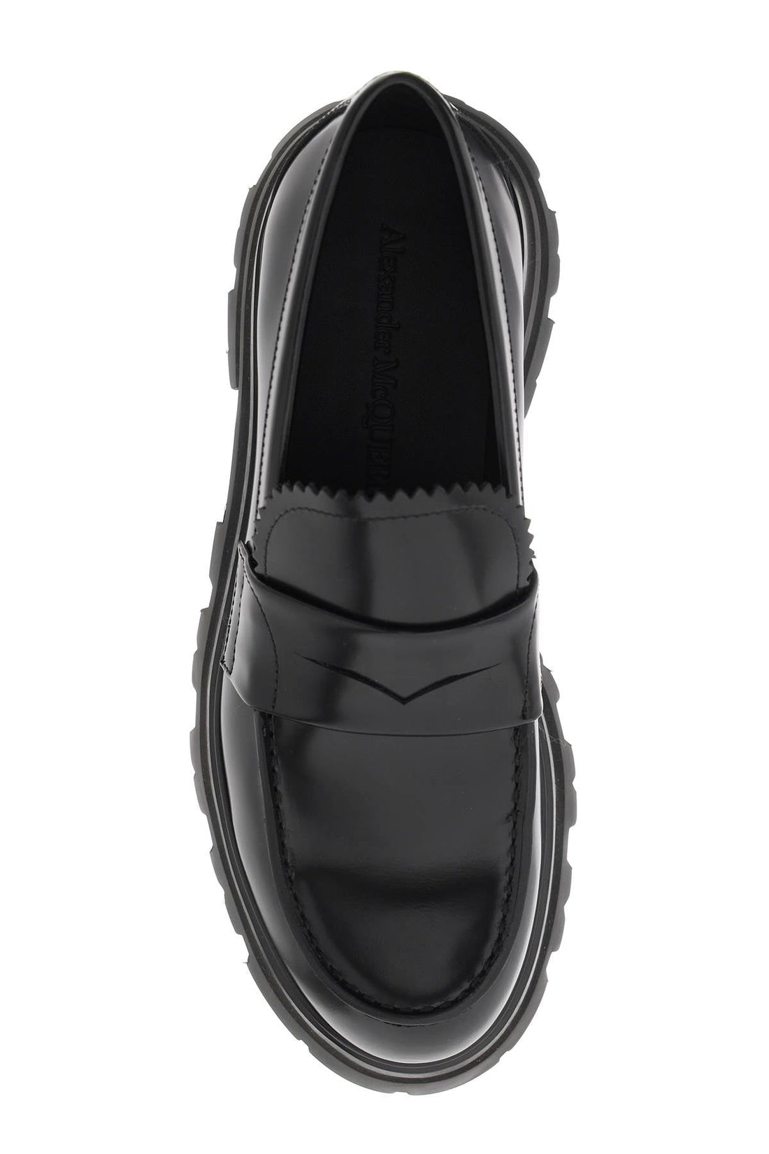 BRUSHED LEATHER WANDER LOAFERS