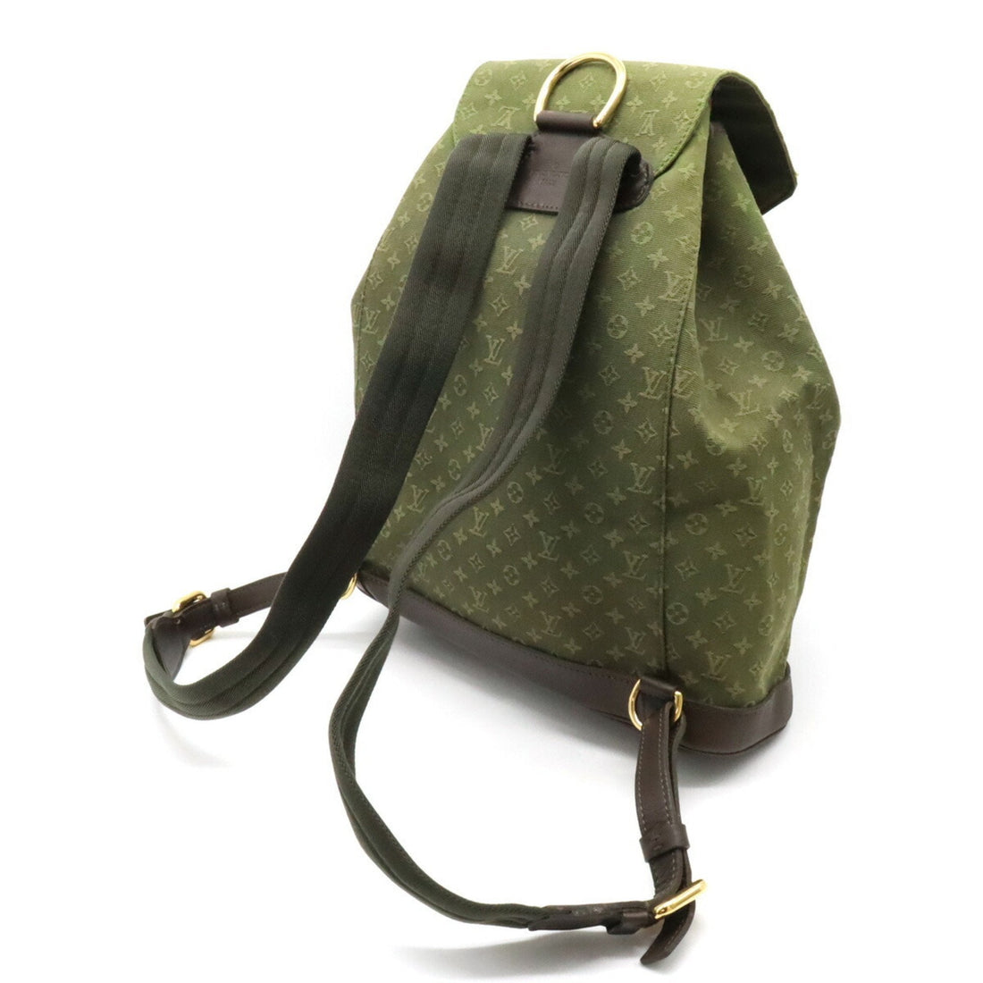 Louis Vuitton Montsouris Gm  Canvas Backpack Bag