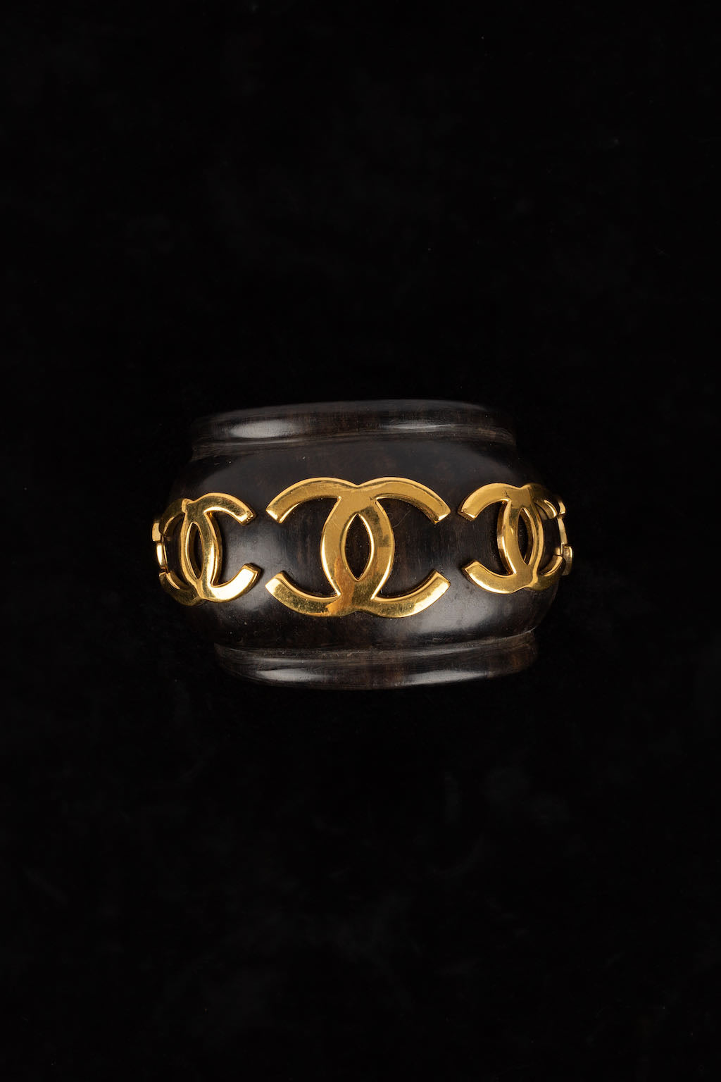 Bracelet en bois Top Quality Chanel 1990s