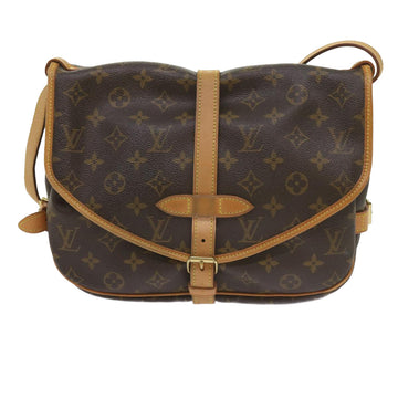 Louis Vuitton Saumur 30  Canvas Shoulder Bag