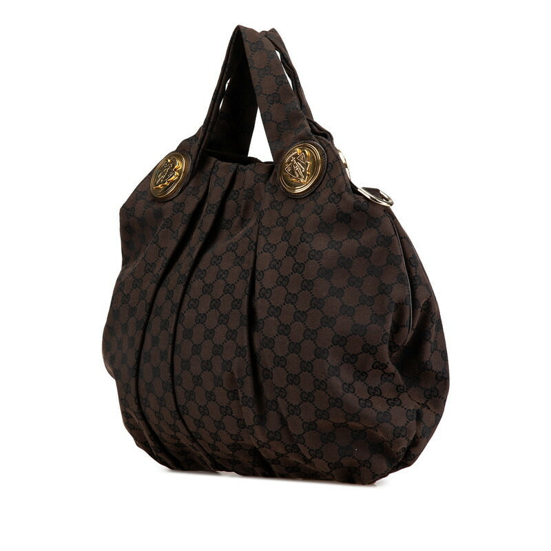 Gucci GG Canvas Hysteria 2WAY Tote Bag Brown