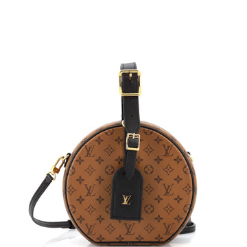 Petite Boite Chapeau Bag Reverse Monogram Canvas