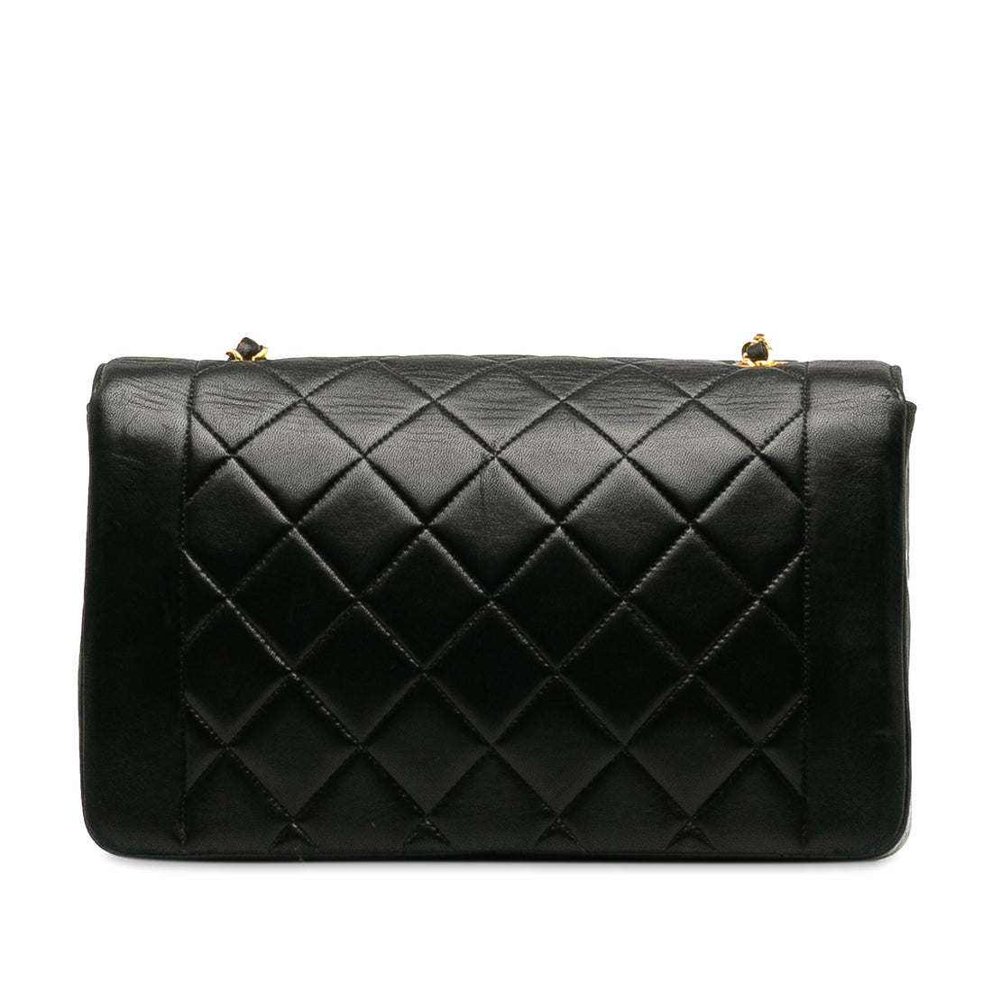 CHANEL Medium Lambskin Diana Flap Crossbody Bag