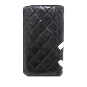 CHANEL Cambon Ligne Bifold Wallet Long Wallets