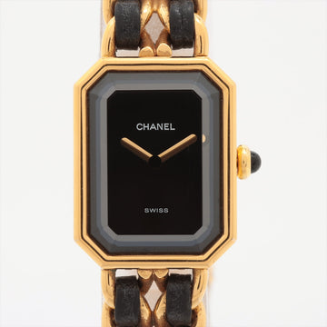 Chanel PREMIER L GP  leather QZ Black