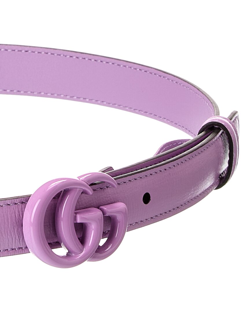 Gucci GG Marmont Thin Leather Belt