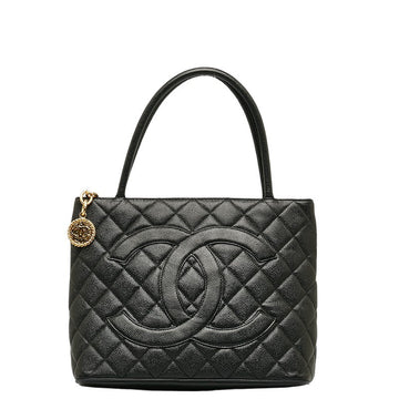 Chanel   Cocono mark Tooth Bag houlder Bag Black Caviar S  CHANEL