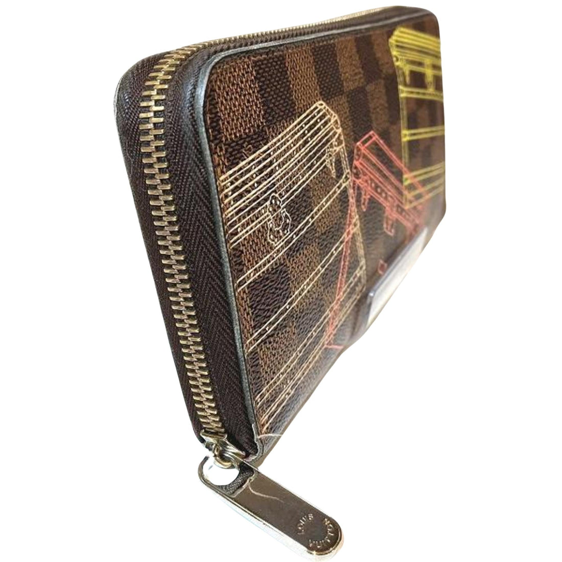 Louis Vuitton Portefeuille Zippy  Canvas Wallet