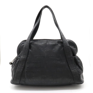 Chanel Unlimited Logo Mini Boston Bag  Bag Shoulder Bag Shoulder Bag Black Black A46123