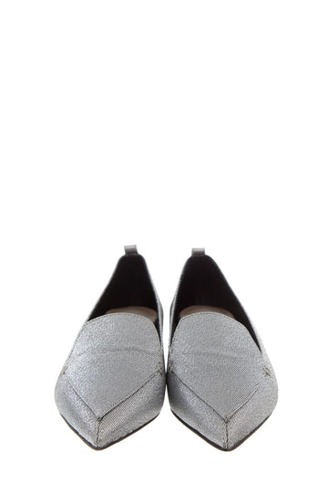 Nicholas Kirkwood Silver Flats SZ 39