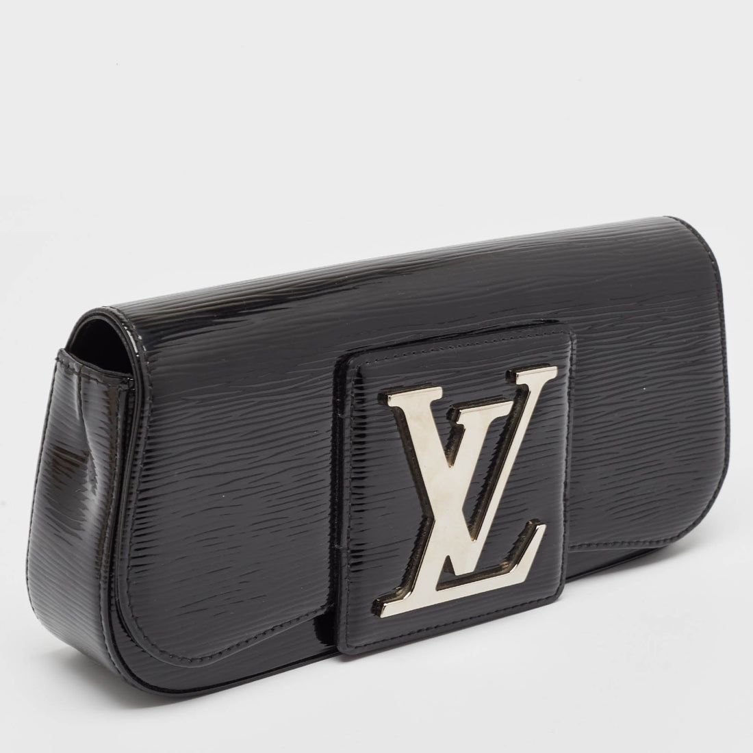 Louis Vuitton Black Electric Epi Leather Sobe Clutch