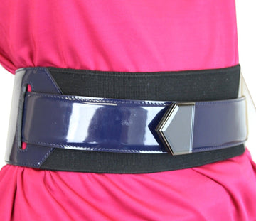 Gucci Women's  Leather Runway Elastic Wrap Belt