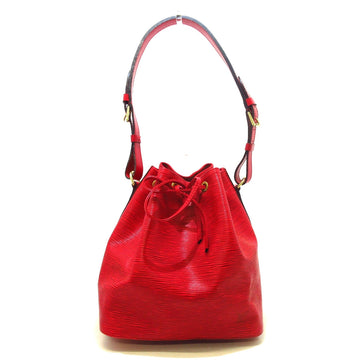 Louis Vuitton NoÃ©  Leather Shoulder Bag