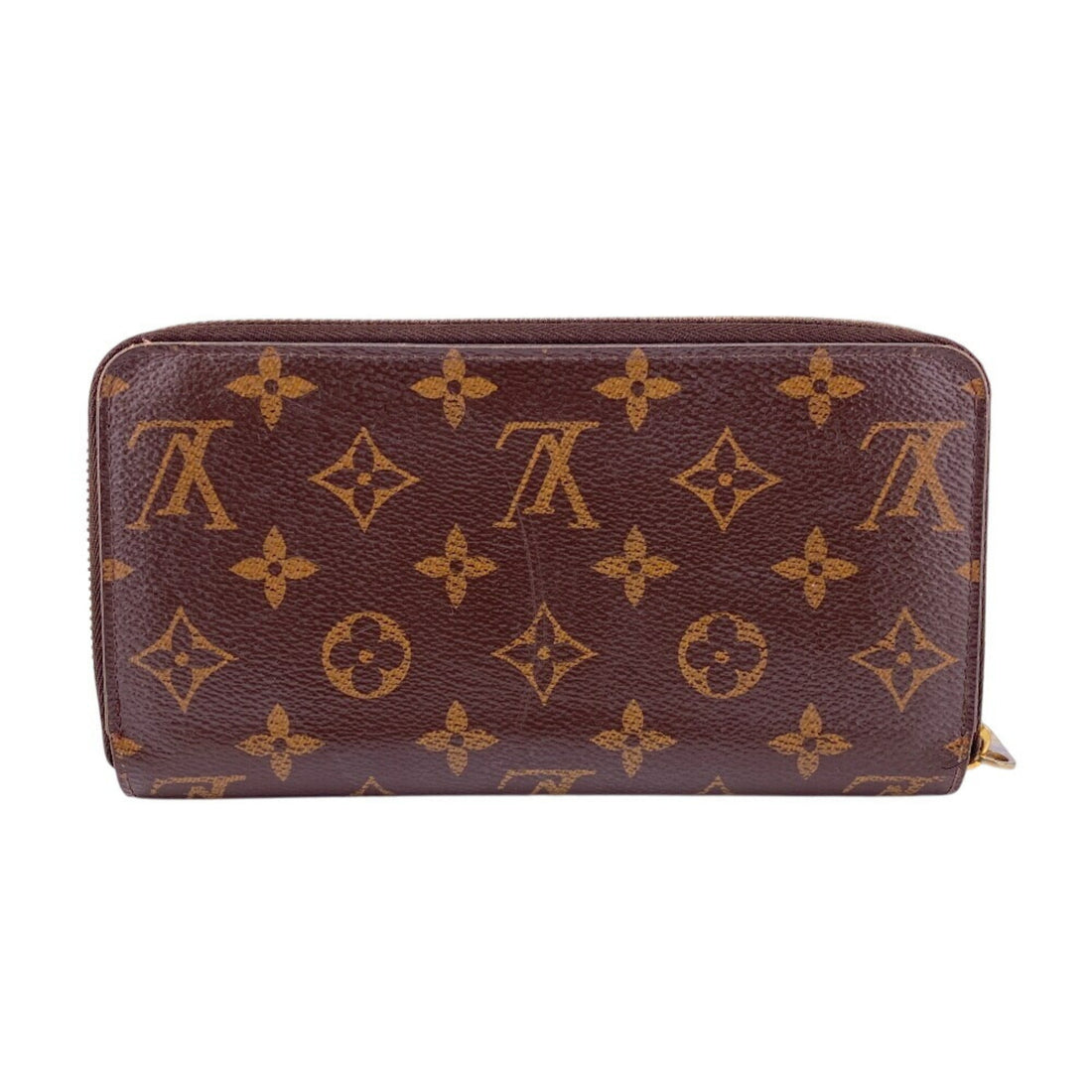 Louis Vuitton  Leather Long Wallet (Bi-Fold)
