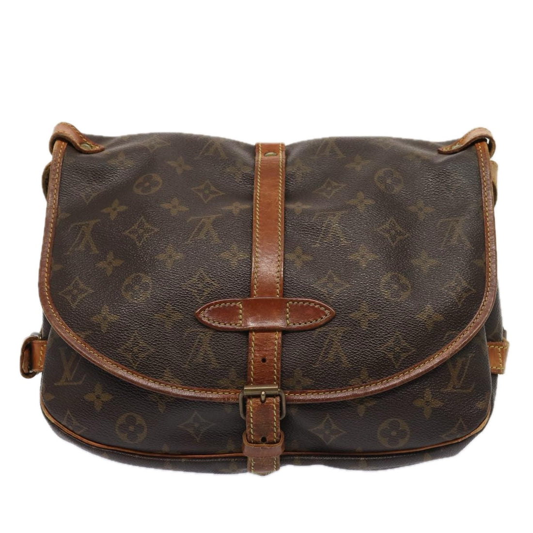 Louis Vuitton Saumur  Canvas Shoulder Bag