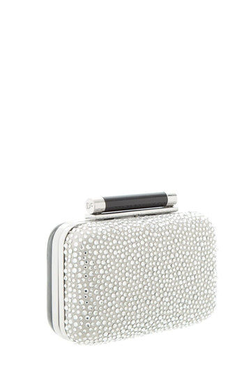 Diane Von Furstenberg Black & Silver Handbag