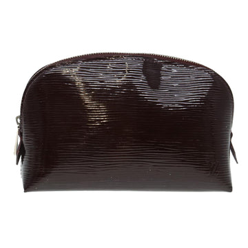 Louis Vuitton Cosmetic Pouch  Leather Clutch Bag