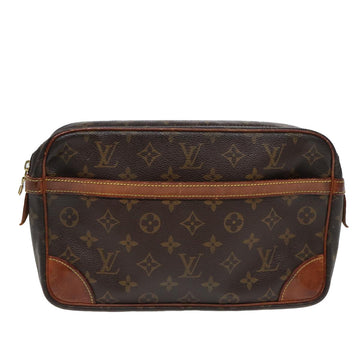 Louis Vuitton Compiegne 28  Canvas Clutch Bag