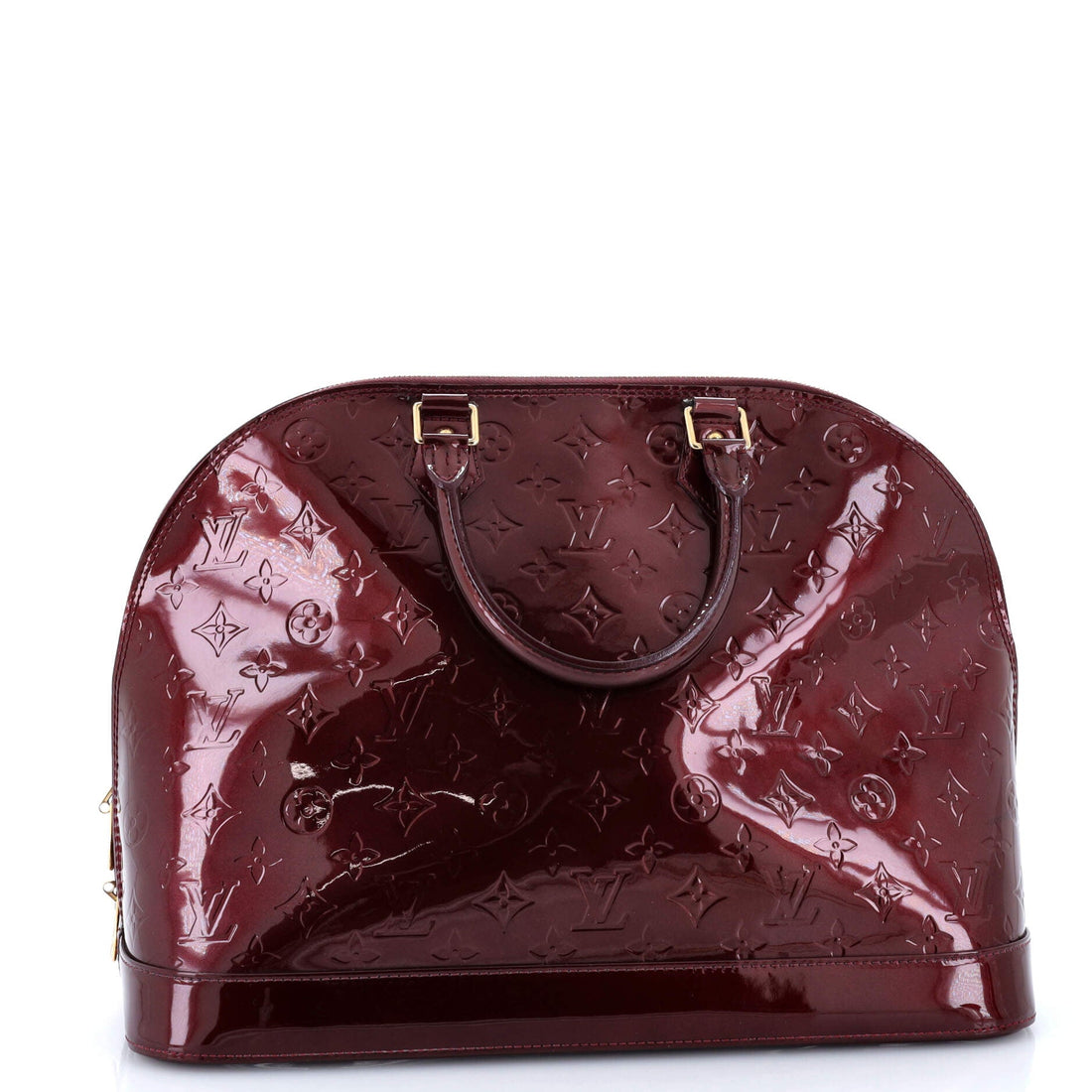 Alma Handbag Monogram Vernis GM
