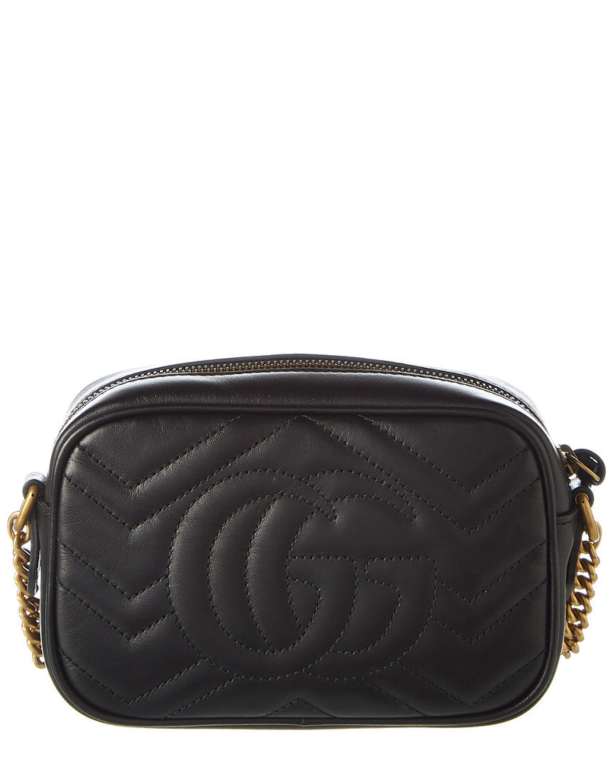 Gucci GG Marmont Matelasse Leather Crossbody