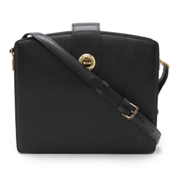 Louis Vuitton   Noir  Leather Shoulder Bag