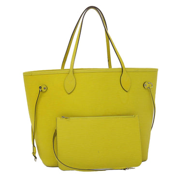 Louis Vuitton Neverfull Mm  Leather Tote Bag