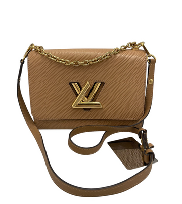 Louis Vuitton Twist MM Beige Epi Gold