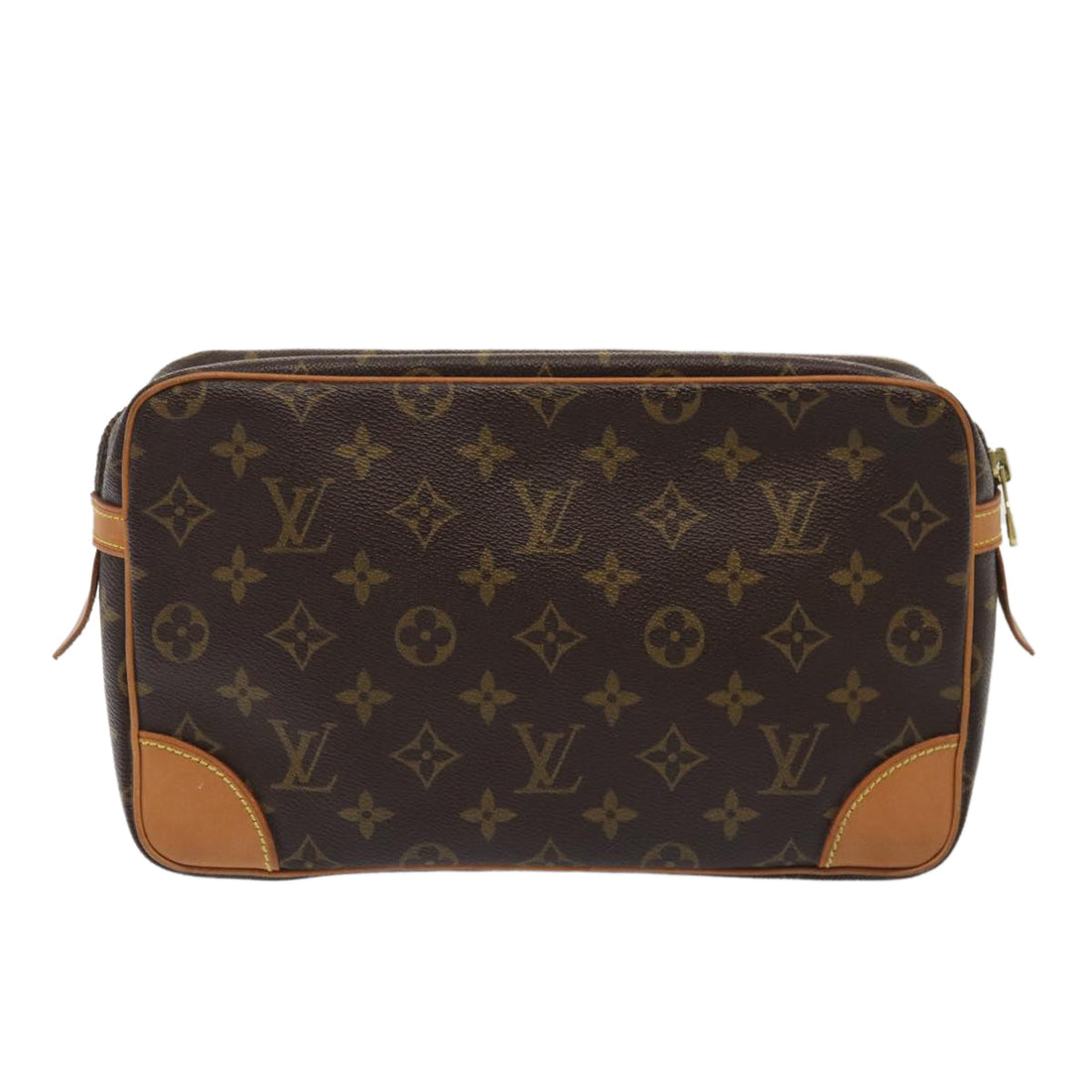 Louis Vuitton Compiegne 28  Canvas Clutch Bag