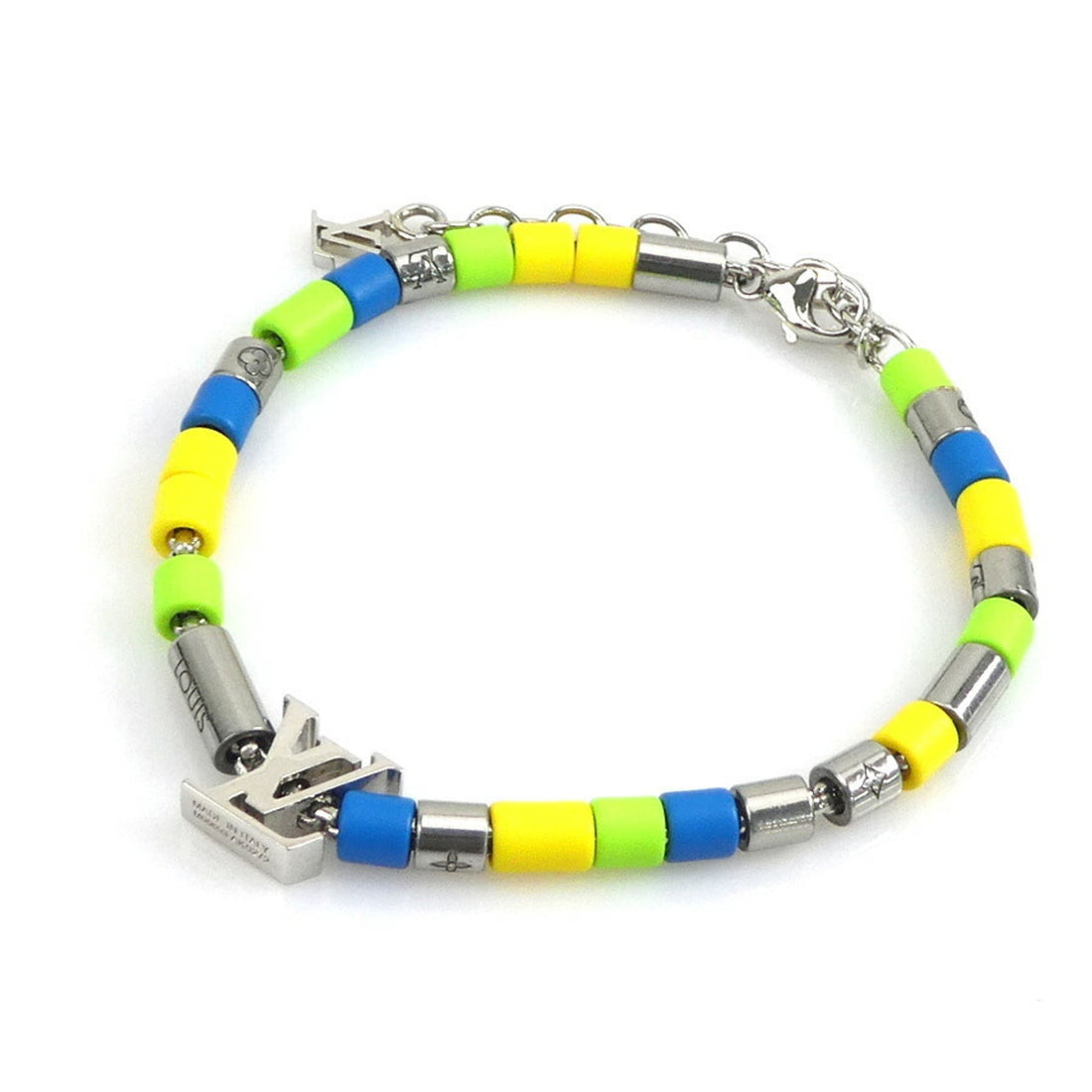 Louis Vuitton   Metal Resin Charm Bracelet