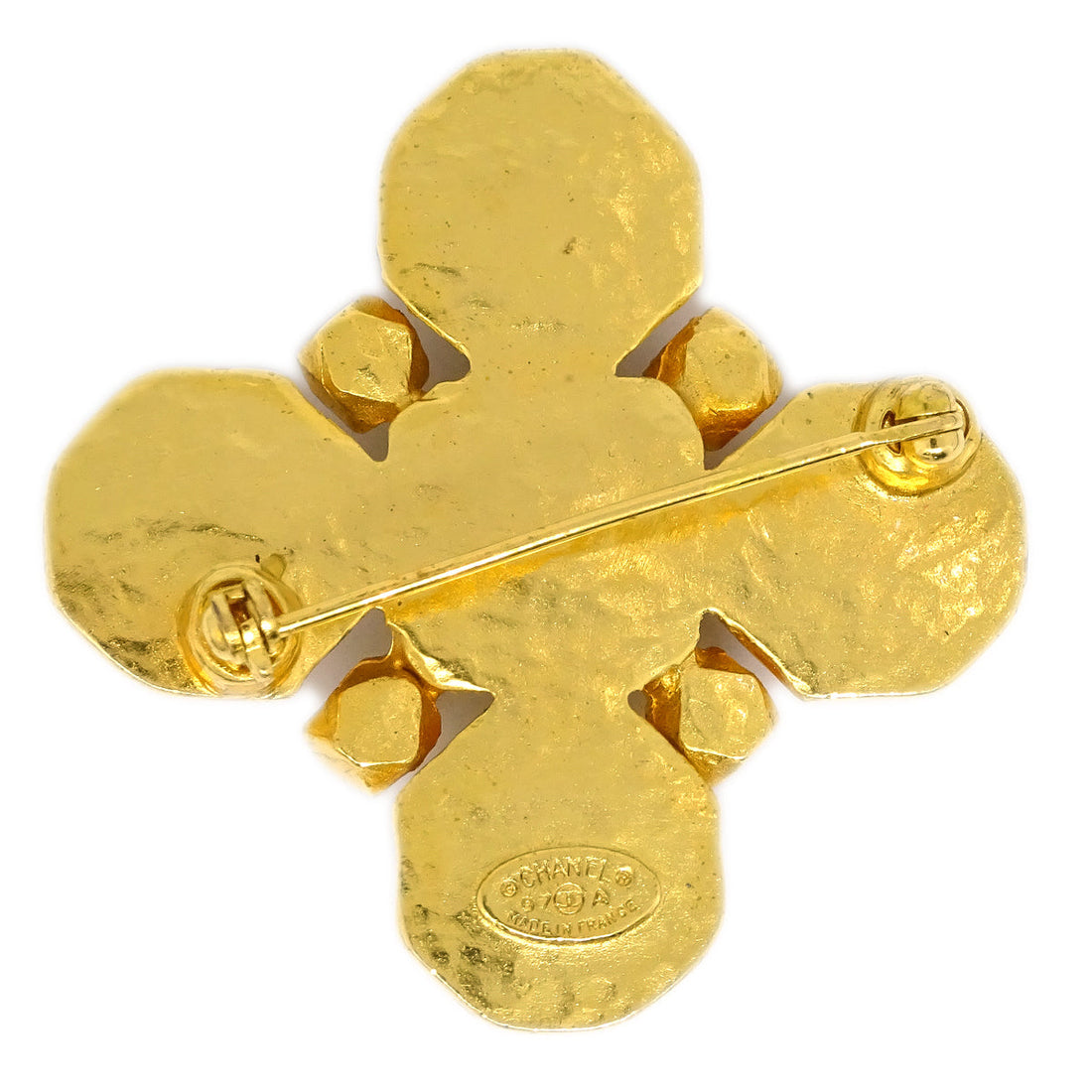 Chanel Brooch Pin Gold 97A