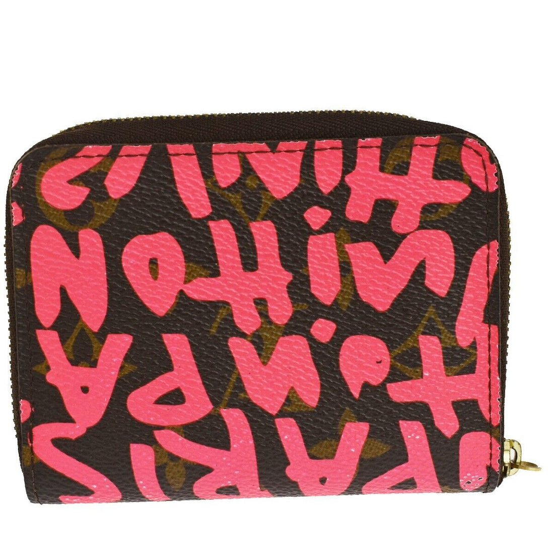Louis Vuitton Porte Monnaie Zippy  Canvas Wallet