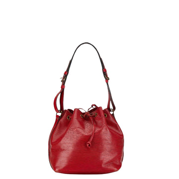 Louis Vuitton Petit NoÃ©  Leather Shoulder Bag