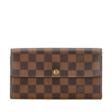 Louis Vuitton Sarah  Canvas Wallet