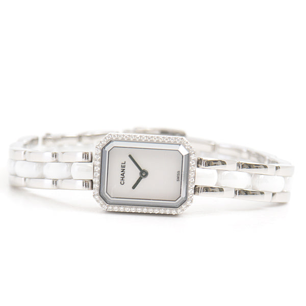 Top Quality Chanel Premiere Diamond Bezel Quartz Watch H2132
