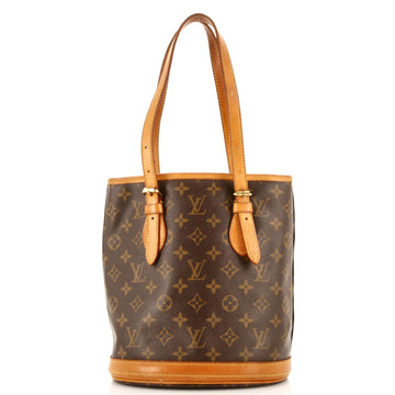 Petit Bucket Bag Monogram Canvas