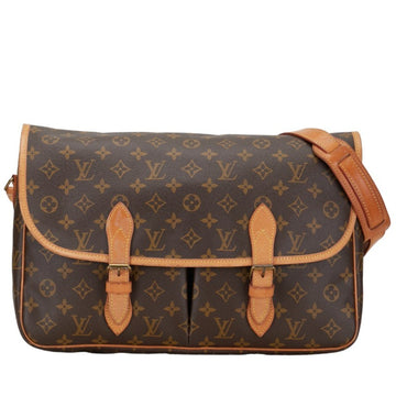 Louis Vuitton Gibeciere  Leather Shoulder Bag