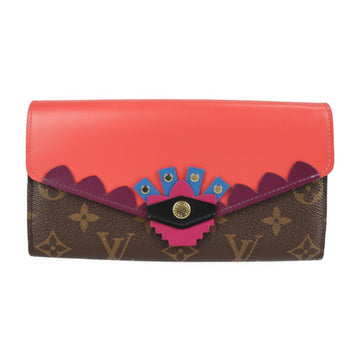 Louis Vuitton Sarah  Canvas Wallet