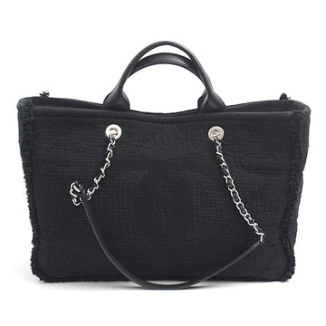 Chanel Canvas Deauville 2WAY Tote Bag