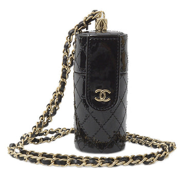 Chanel  Leather Chain Shoulder Lip Case