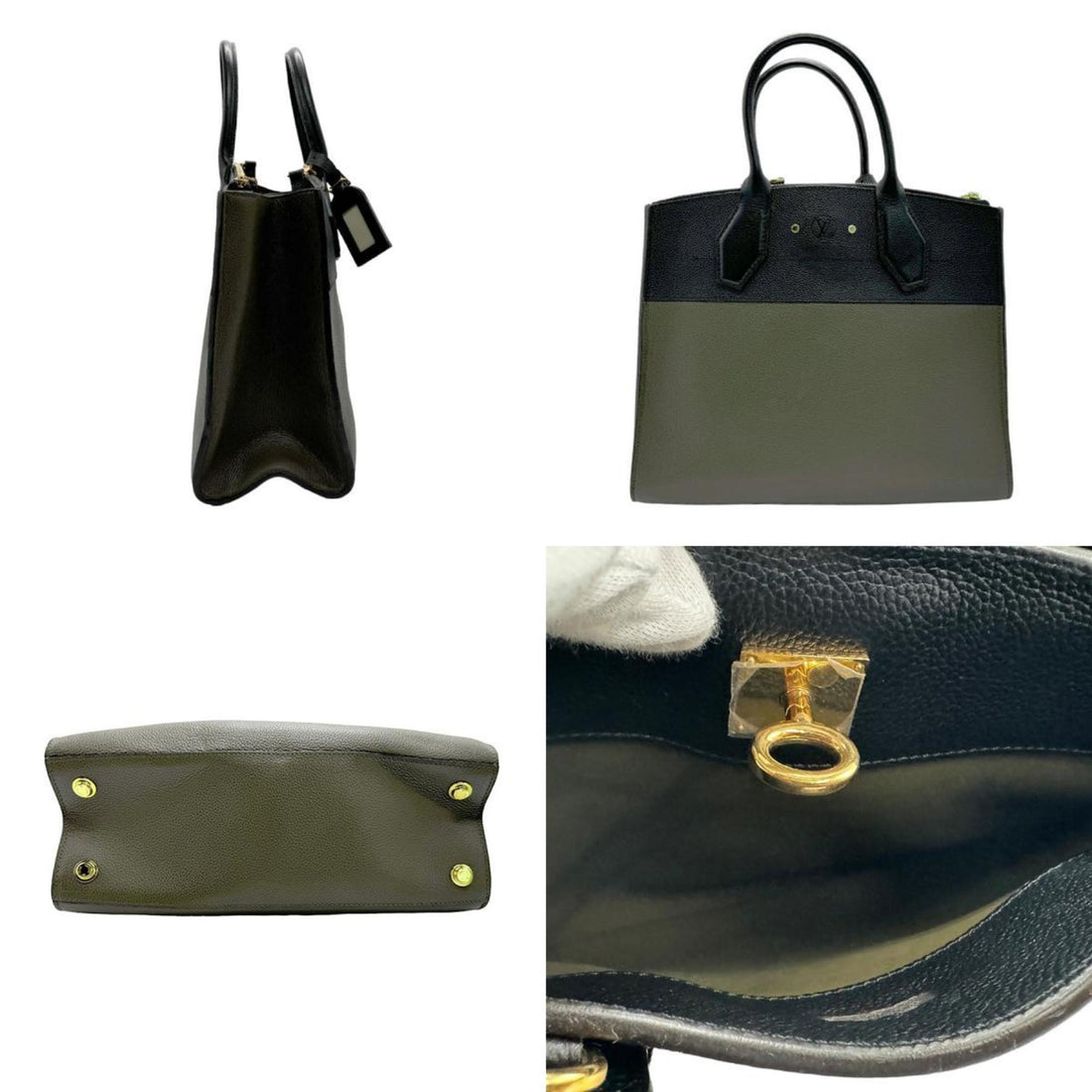 Louis Vuitton   Leather Handbag Shoulder Bag